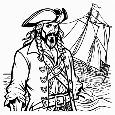 coloriages pirates