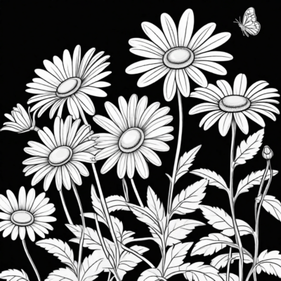 marguerite coloriage