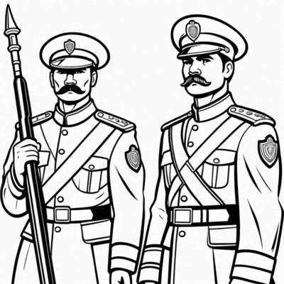 coloriages de pompiers