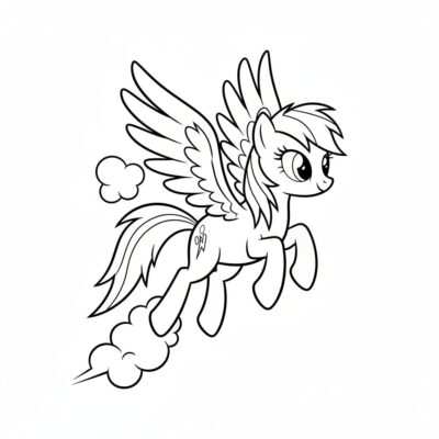coloriages à imprimer My Little Pony