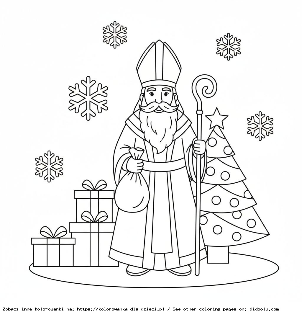 coloriage de Noël