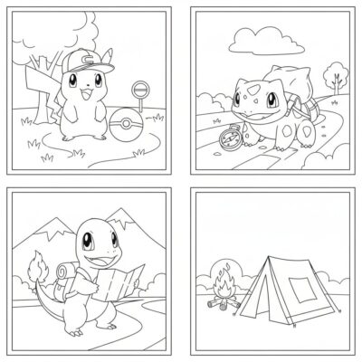 coloriages Pokemon Go