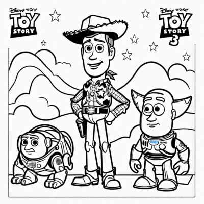 coloriage Toy Story