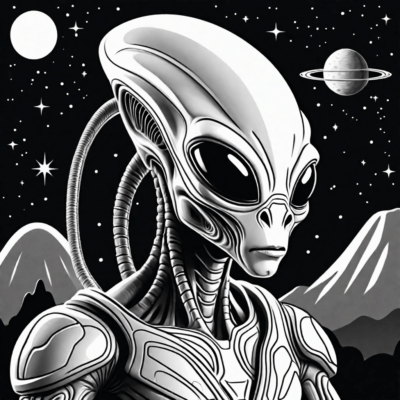 coloriage extraterrestres