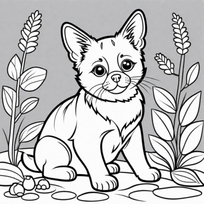 coloriage animaux de compagnie