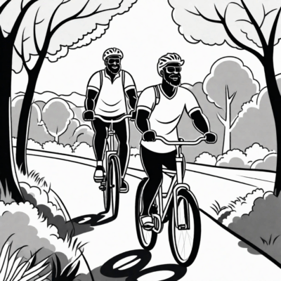 Fête des Pères – balade à vélo en famille