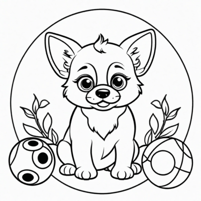 Bingo et Blue coloriage