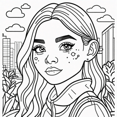 coloriage genzie