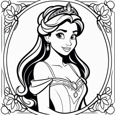 coloriage princesses Disney