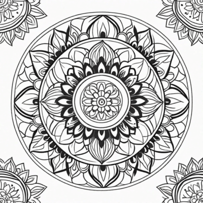 coloriages mandalas à imprimer