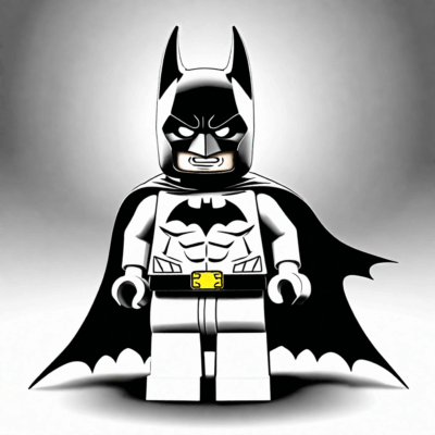 coloriage lego batman