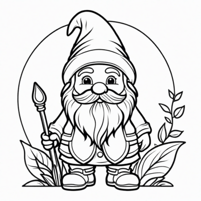 coloriage du lutin