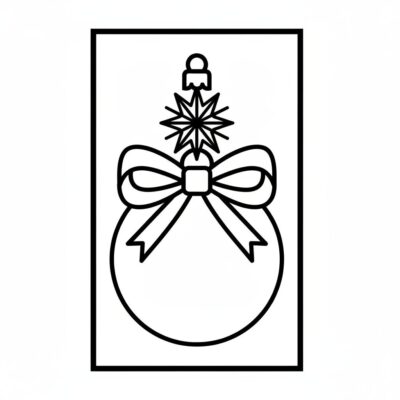 Boules de Noël à colorier et imprimer
