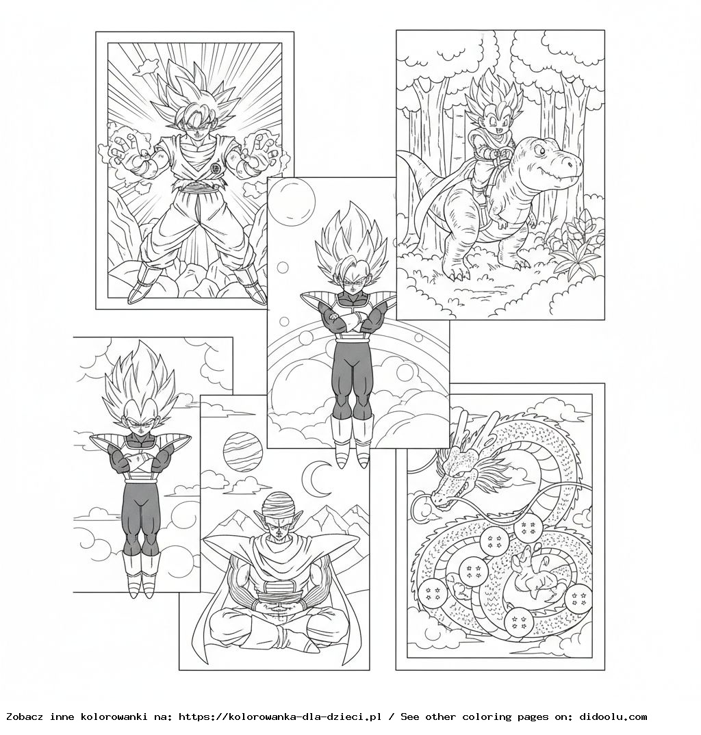 Coloriages Dragon Ball à imprimer