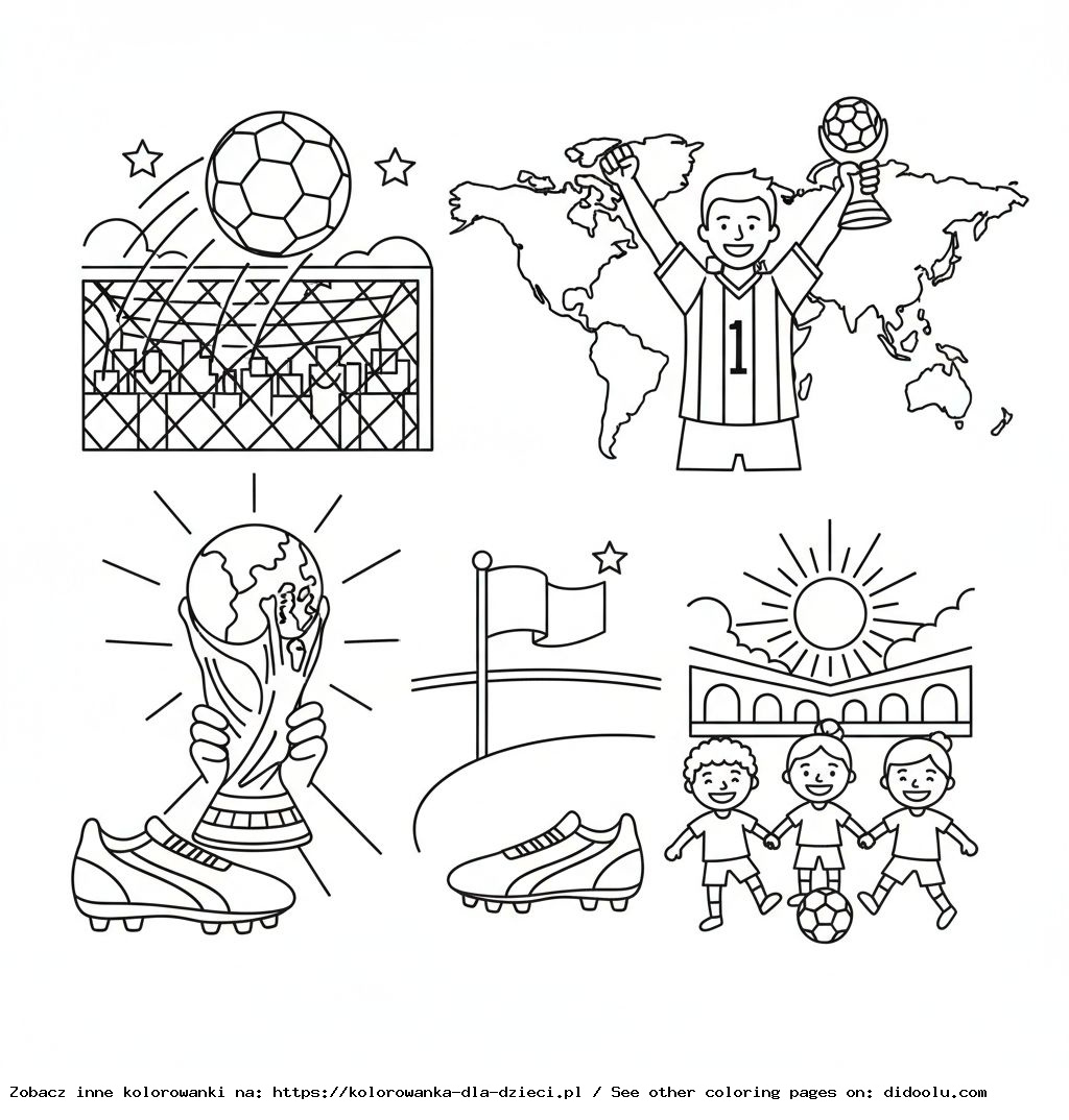 Coloriage « Mundial »