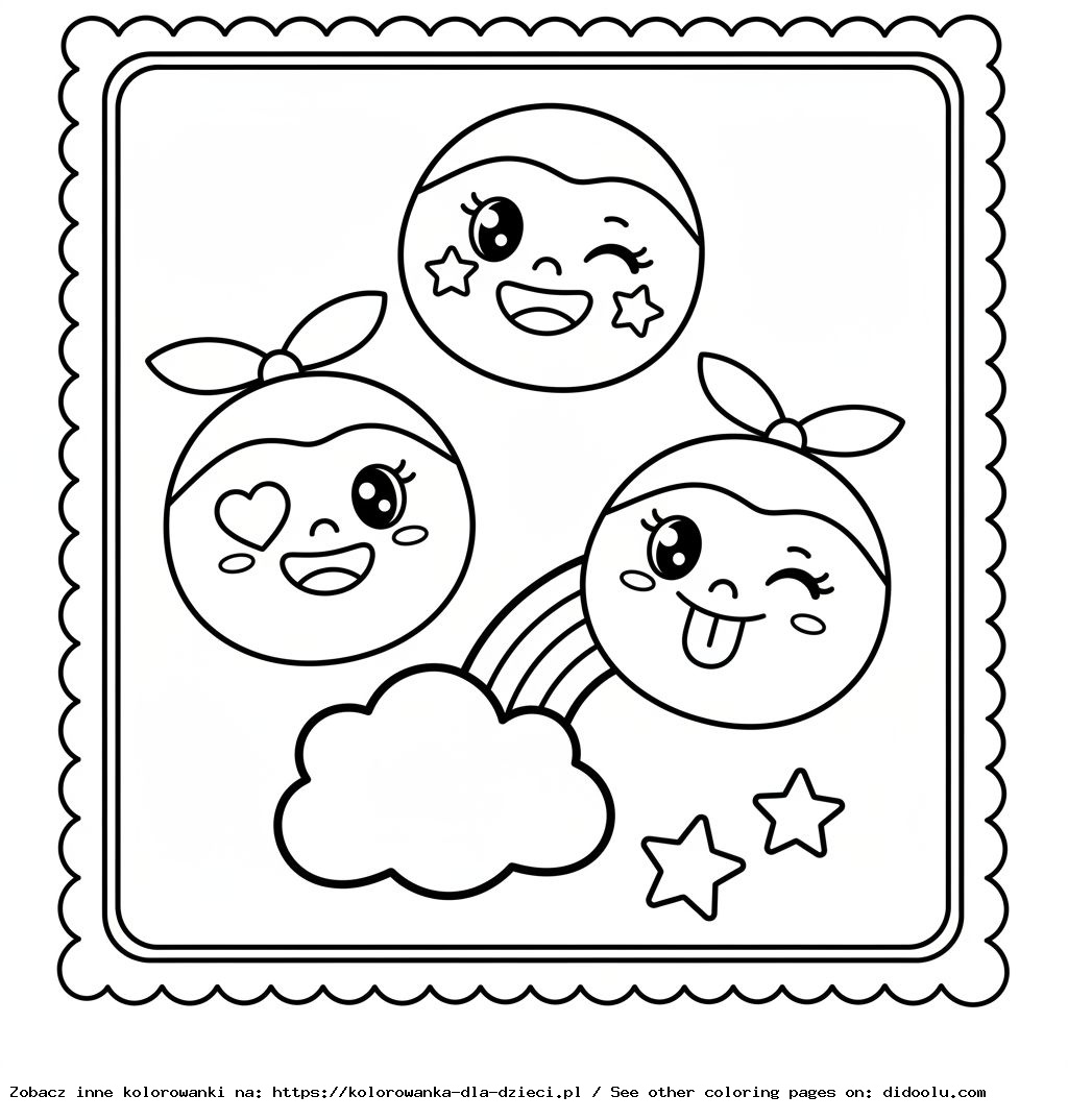 NAZWA : coloriage MojiPops à imprimer