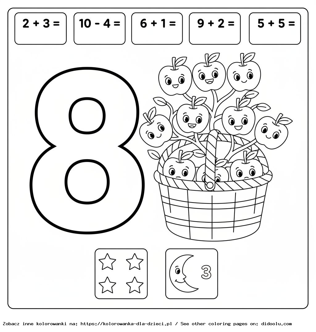 Coloriages mathématiques jusqu’à 10 – à imprimer