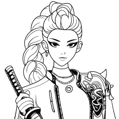 Rumi de KPop Demon Hunters